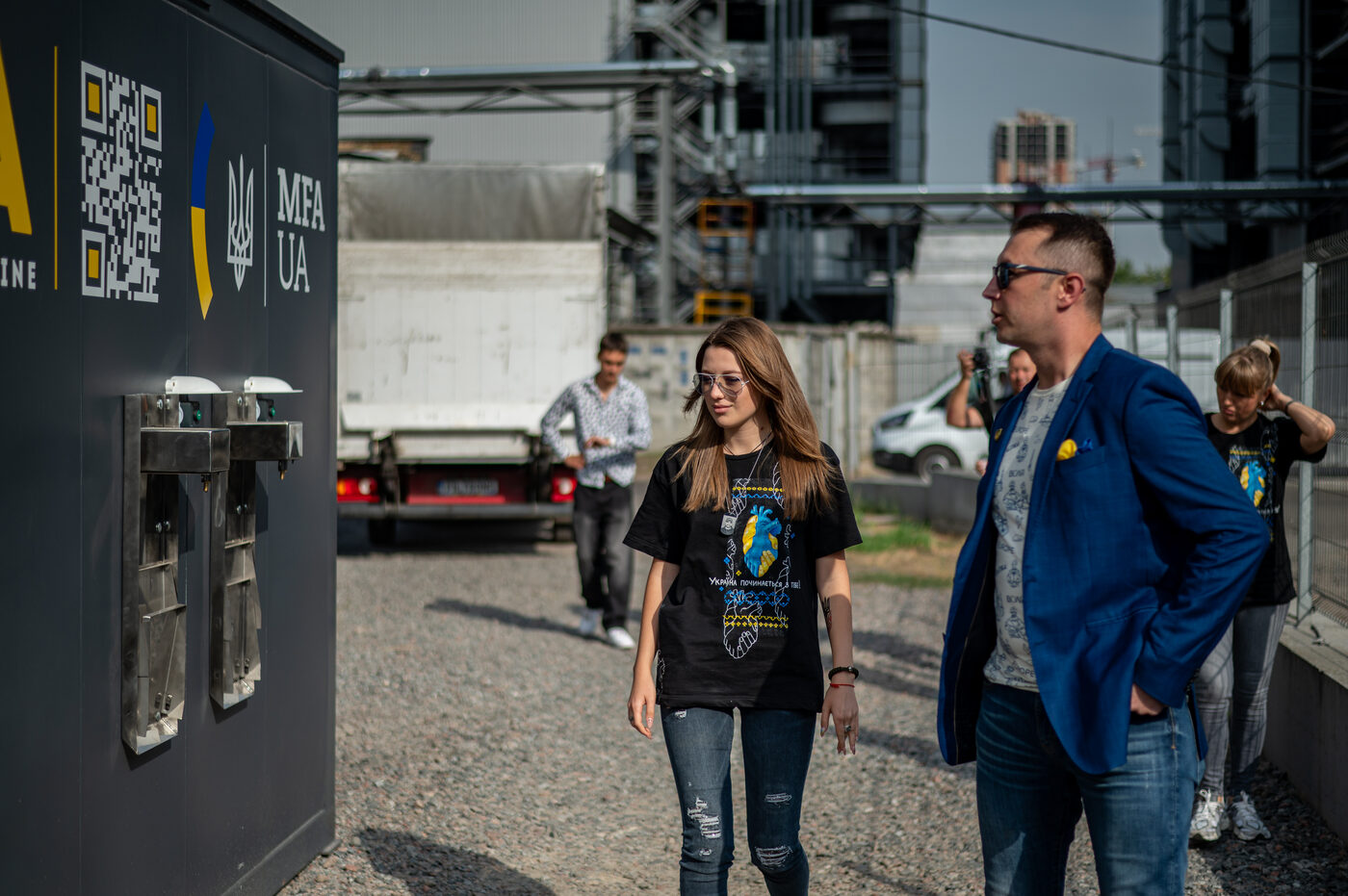 Solar water purification station deployment in Ukraine